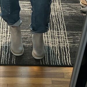 Sonoma Gray Ankle Boots